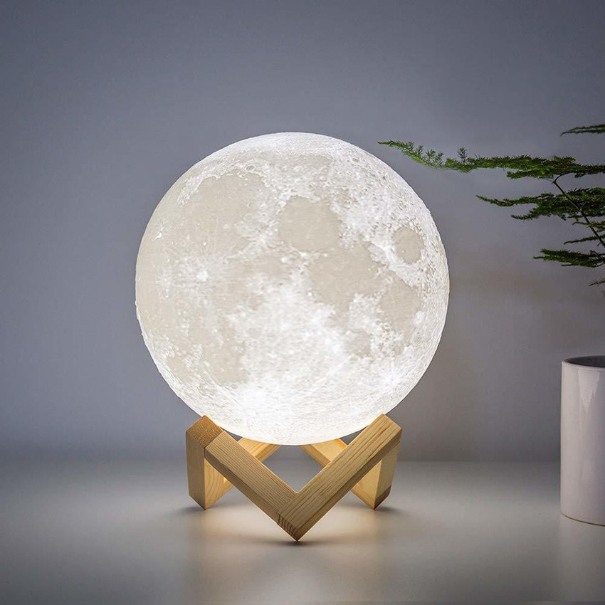 Moon store lamp stand