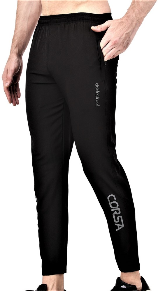 Dockstreet Solid Men Black Track Pants - Buy Dockstreet Solid Men Black  Track Pants Online at Best Prices in India