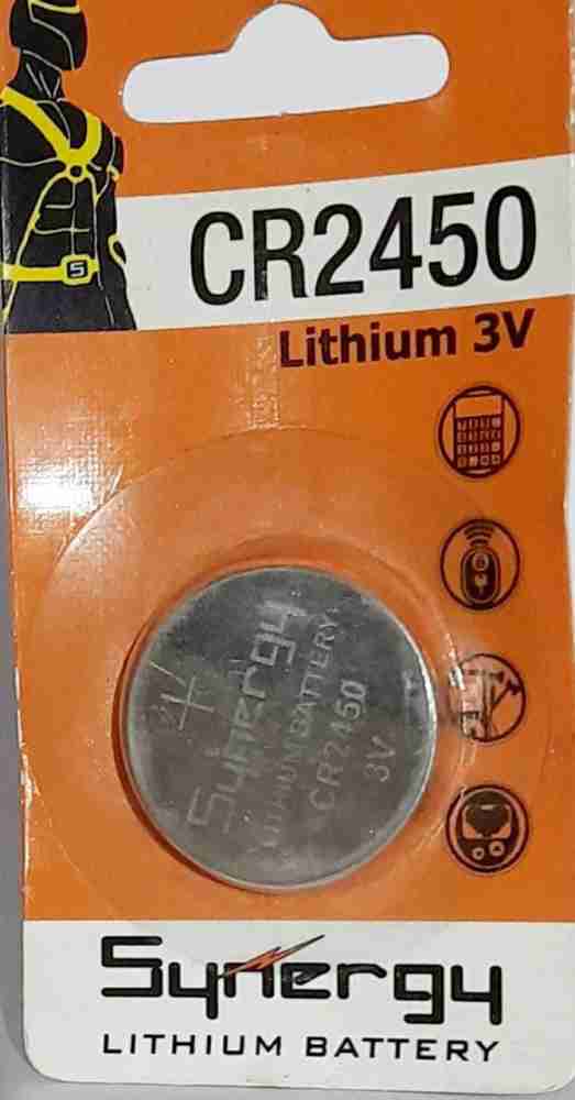 Synergy CR2450 3V Lithium Battery - Synergy 