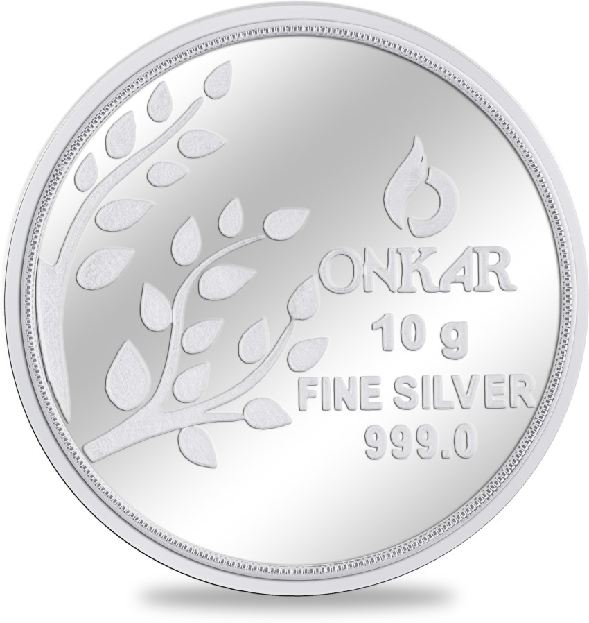 jplonkar silver coin 10gm S 999 10 g Silver Coin Price in India