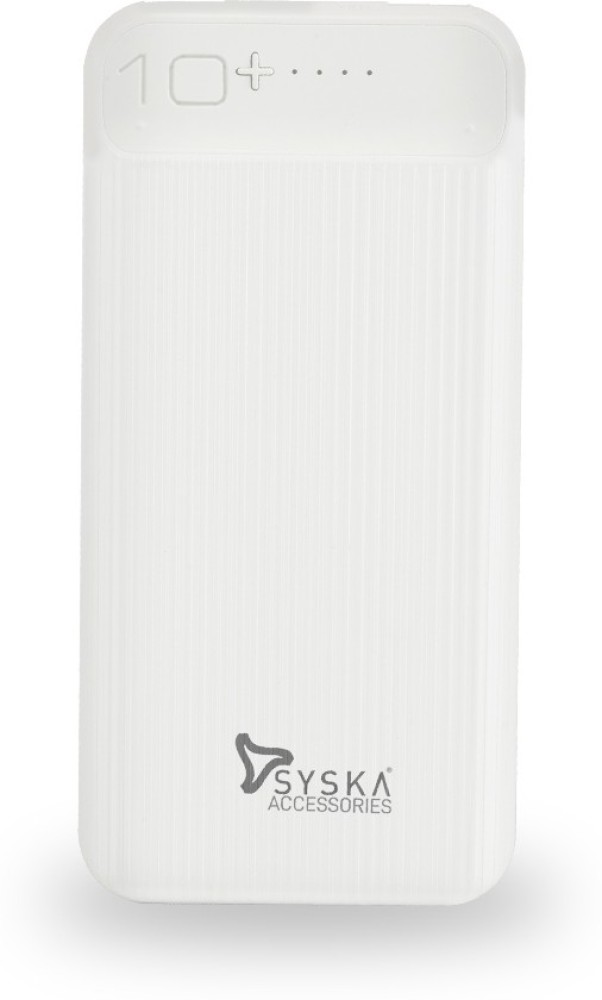 Syska 10000 mAh 10 W Power Bank Price in India - Buy Syska 10000