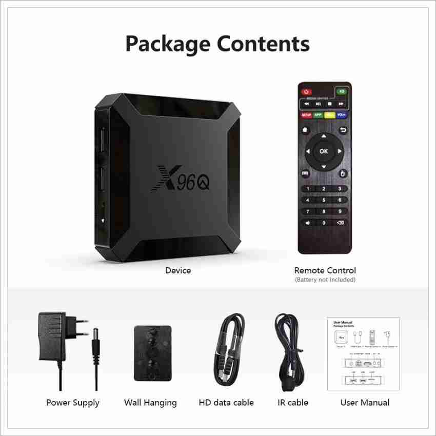 Buy STREAM PLUS Android Tv Box Smart TV Box Android 7.1 4k tv box 2GB / 16  GB Online at Best Prices in India - JioMart.