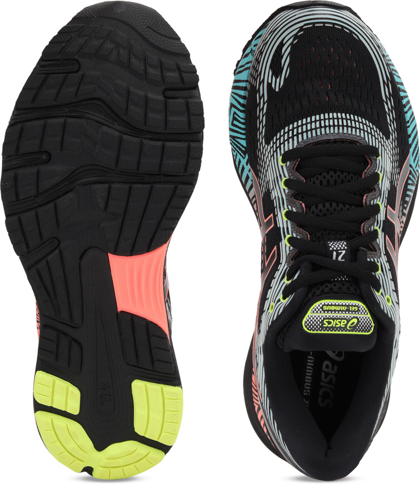 Gel-nimbus 21 ls 1012a540 black/sun coral 001 clearance