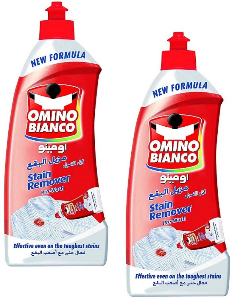 Omino Bianco Stain Remover Pre-Wash -500ml (Imported) (Pack of 2) Stain  Remover Price in India - Buy Omino Bianco Stain Remover Pre-Wash -500ml  (Imported) (Pack of 2) Stain Remover online at