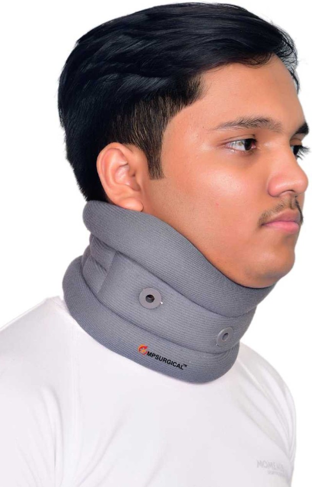 NUBICO Soft Cervical Collar with Neck Support (Blue,L) Neck