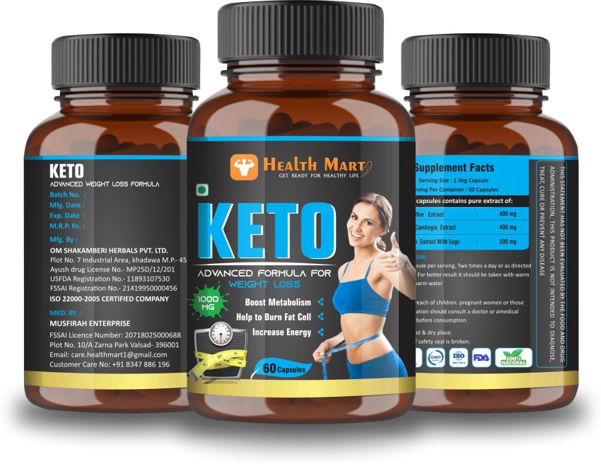 Health Mart Keto Advanced Weight Loss Fat Burner Capsules