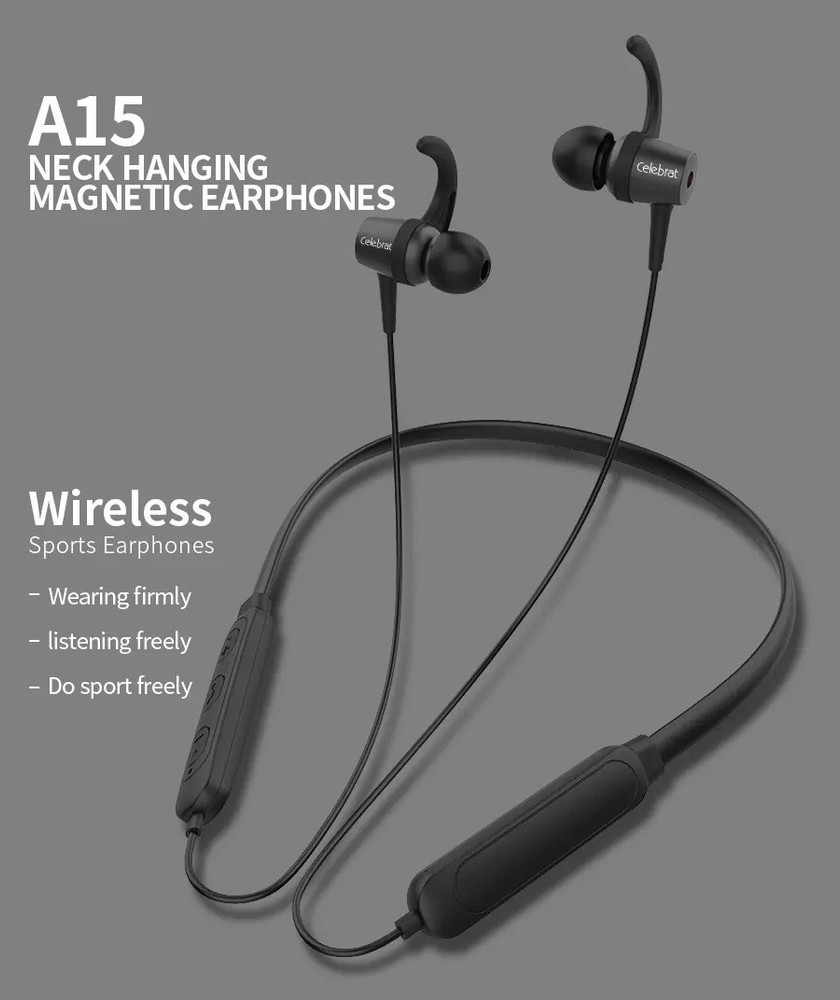 Celebrat A 15 Neck Hanging Magnetic Wireless Sports Stereo