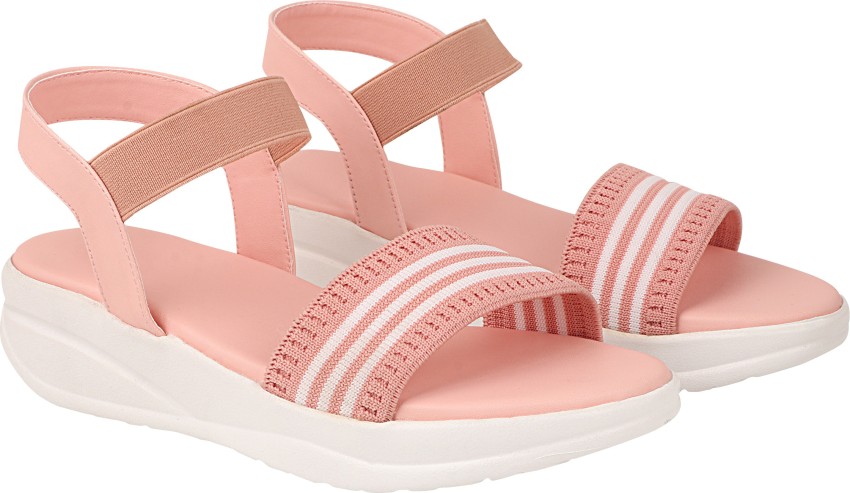 Shoetopia Sandals : Buy Shoetopia Girls Beige Colorblock Wedge Peep Toes  Heels Online