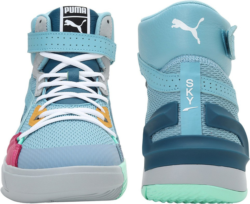 Puma sky blue shoes new arrivals