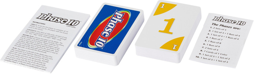 Mattel Phase 10 Card Game Intl: Buy Mattel Phase 10 Card Game Intl Online  at Best Price in India