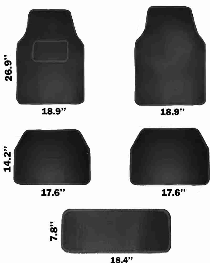 Jeep wrangler carpet floor mats sale