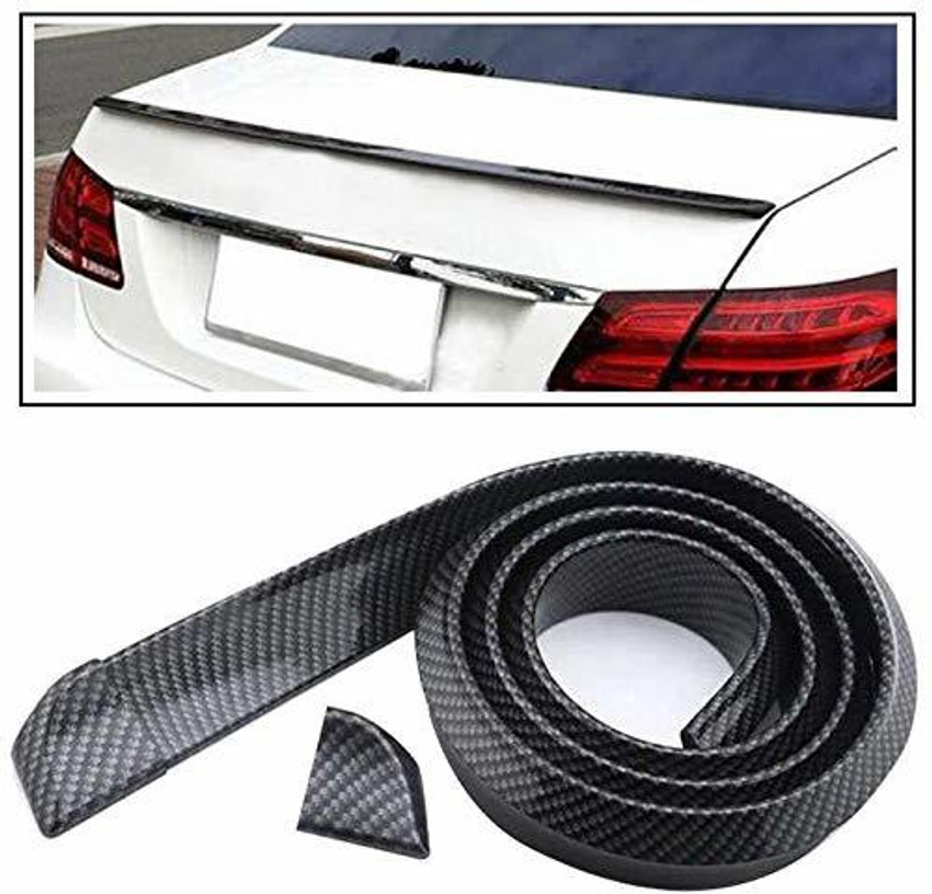 guruji system Universal Rear Trunk Spoiler Wing Lip Tape Car