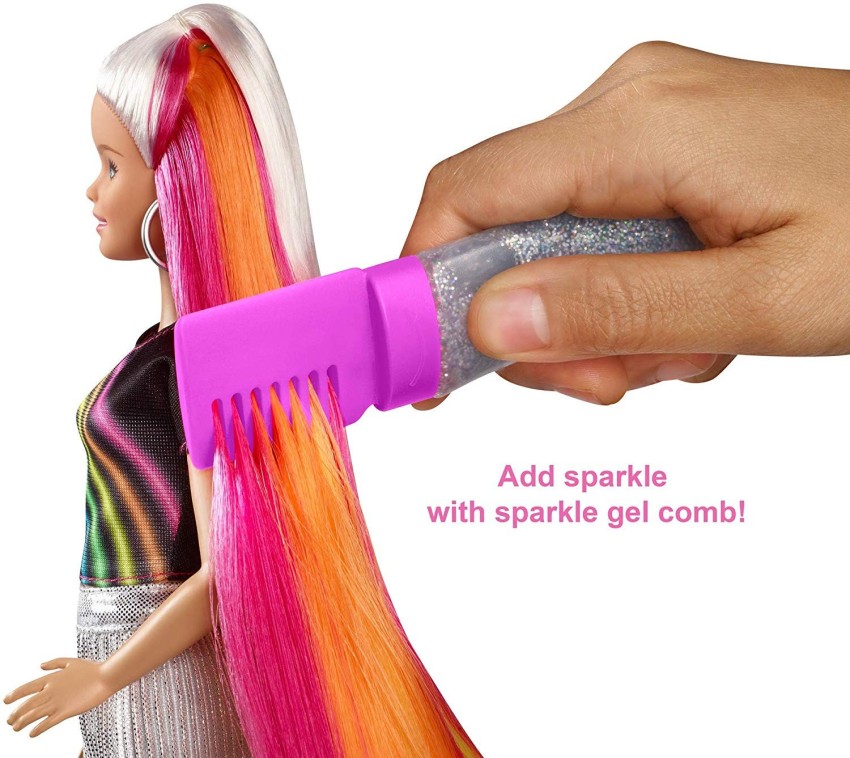 Barbie sparkle online hair