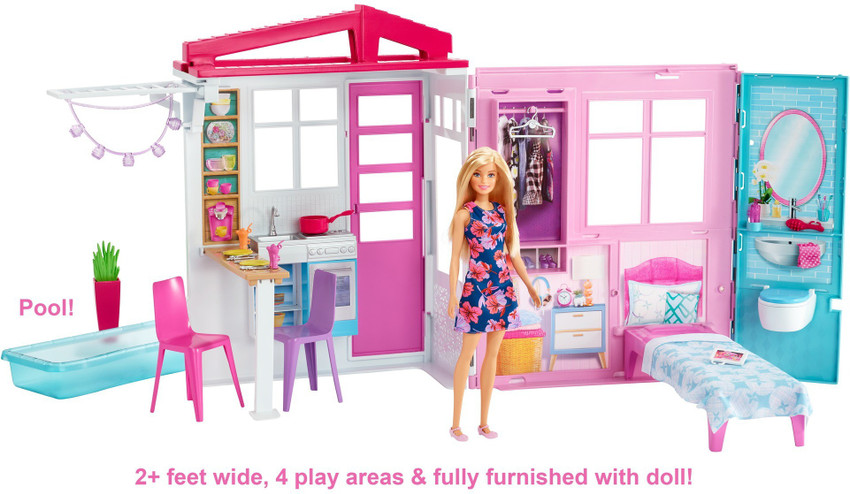 Barbie doll shop house in flipkart