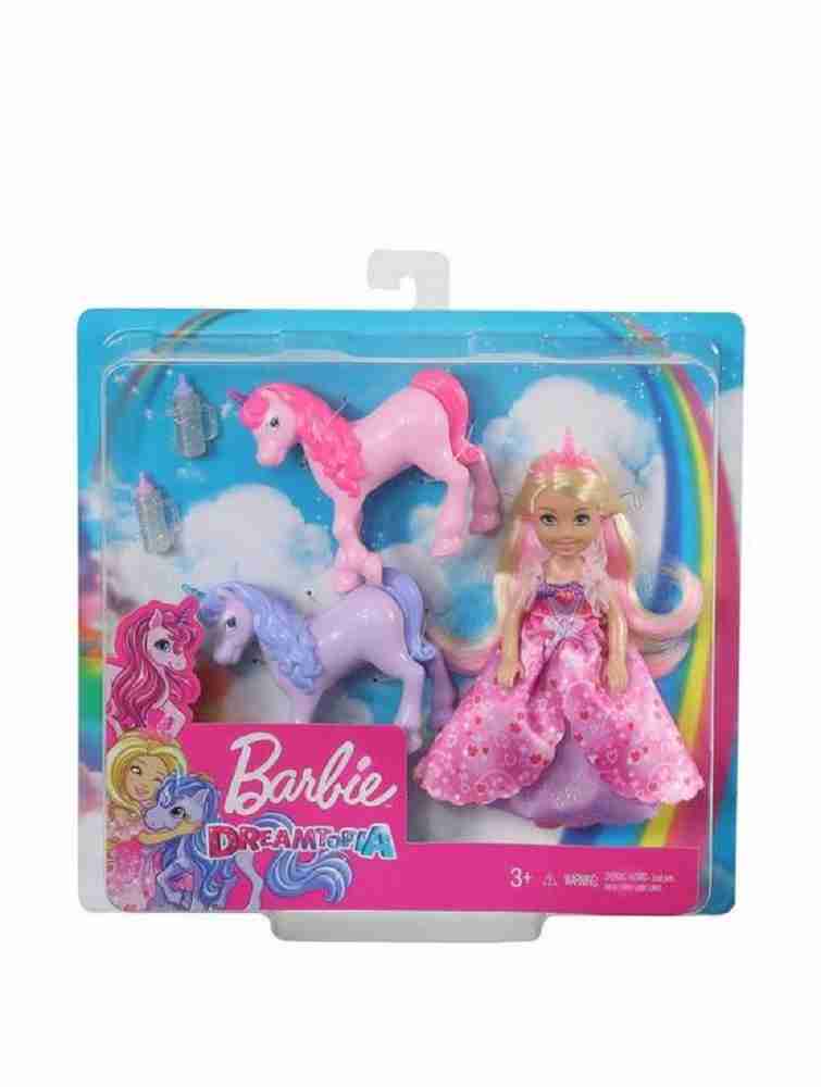 BARBIE GJK17 Dreamtopia Chelsea Princess and Baby Unicorn GJK17 Dreamtopia Chelsea Princess and Baby Unicorn Buy Doll toys in India. shop for BARBIE products in India. Flipkart