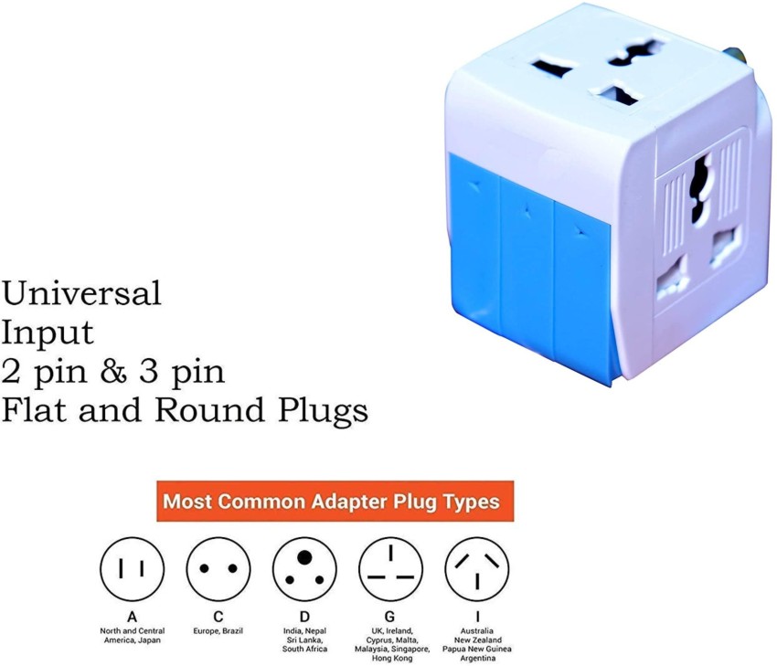 Hi-PLASST 3PCS 2-Prong Universal Socket Electrical AC Wall Plug Adapter  (Type A) US Type Plug Power Converter for USA Canada Mexico Brazil  Philippines Cuba Thailand Taiwan Japan Panama and More : Buy