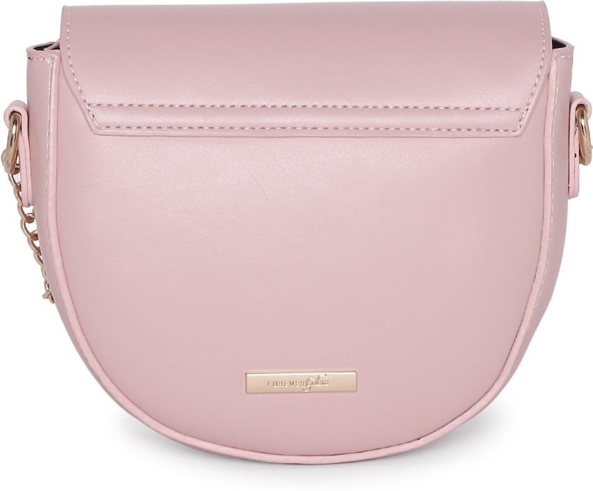 Forever Glam by Pantaloons Pink Small Cross Body Bag