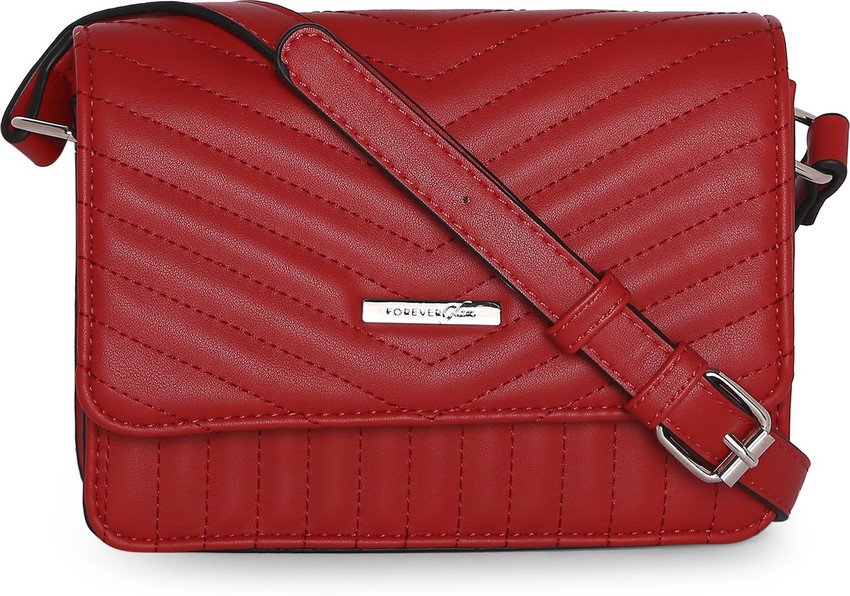 Buy Forever Glam By Pantaloons Women Red Sling Bag RED Online Best Price in India Flipkart