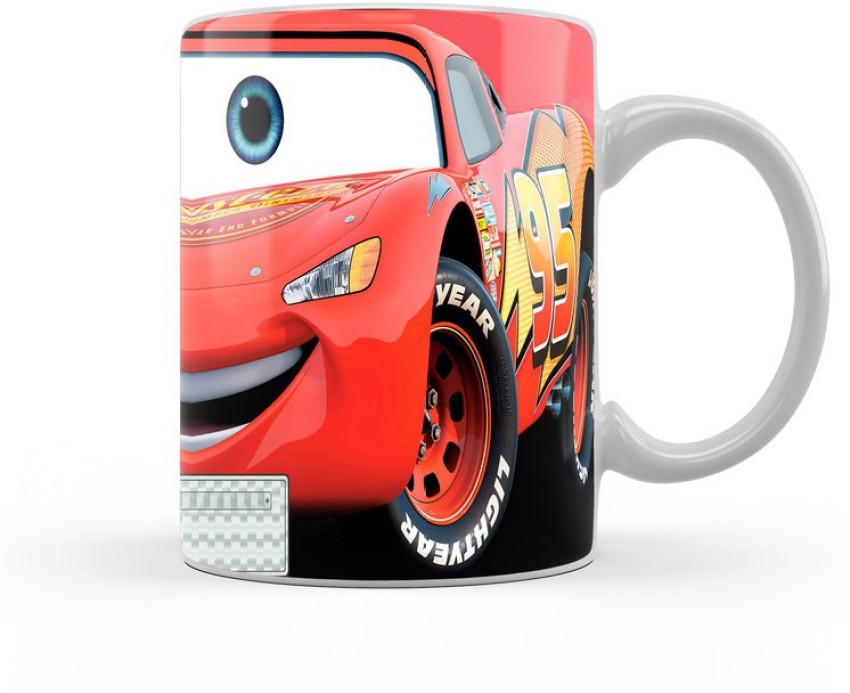 Personalised Mug Cars Lightning McQueen Mater Printed Coffee Tea Drinks Cup  Gift