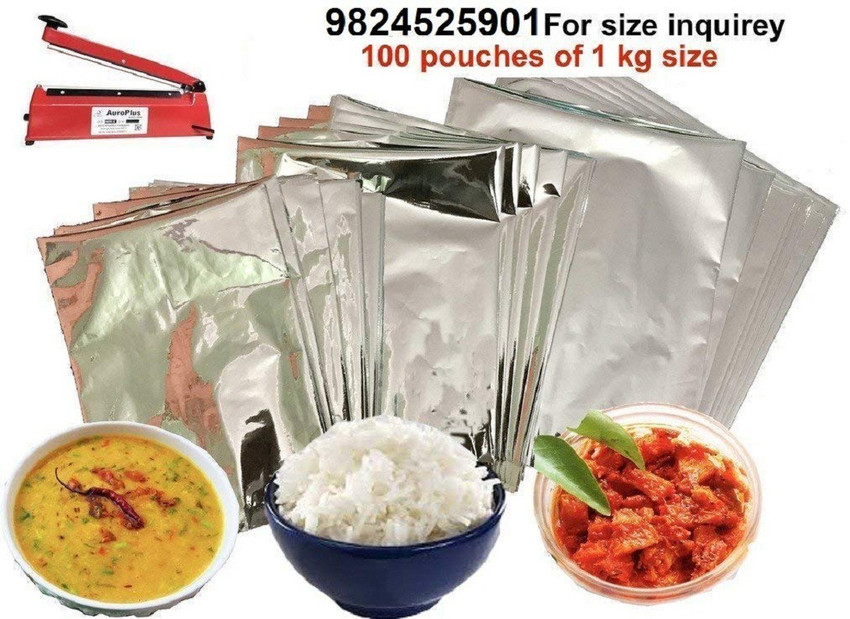 Silver online pouch packaging
