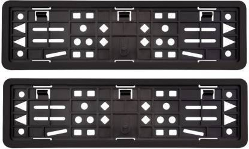 Gadiparts Car Number Plate Frame For HSRP Number Protection Plate