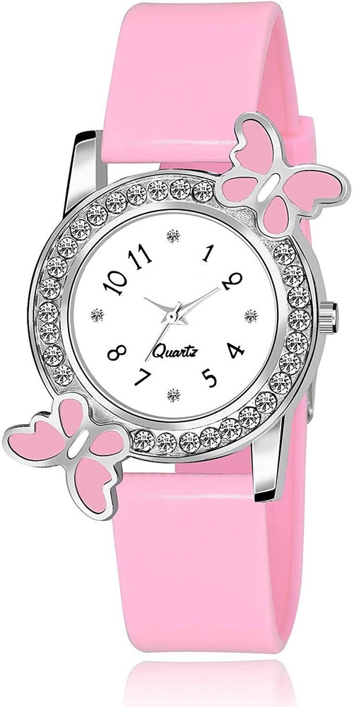 Pink top colour watch