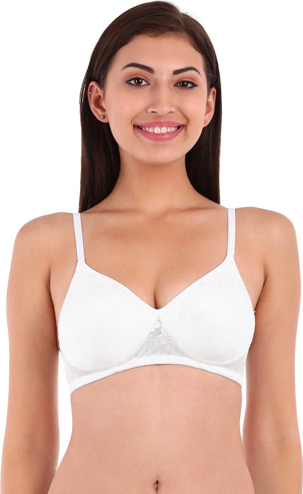 Buy Clovia Padded Non-Wired Full Coverage T-Shirt Bra - Maroon at Rs.1199  online