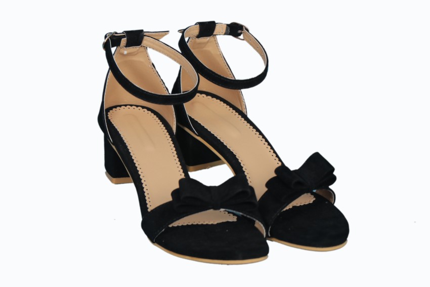 SHOE CRAFT Women Black Heels - Buy SHOE CRAFT Women Black Heels Online at  Best Price - Shop Online for Footwears in India