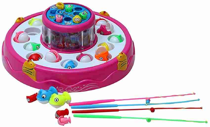 SALEOFF Musical Fish Catching Game Big with 26 Fishes, 4 Pods & 3D  Lights-147 - Musical Fish Catching Game Big with 26 Fishes, 4 Pods & 3D  Lights-147 . Buy GOGO! FISHING