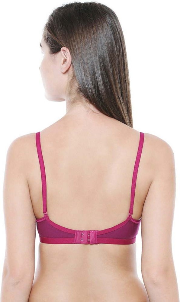 Buy Bodycare Padded Bra In Pink-Wine Color (Pack of 2) Online