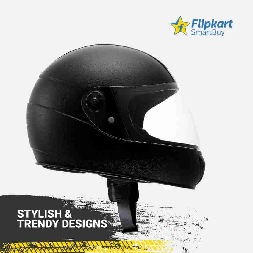 Flipkart SmartBuy Thunder ISI Marked Full face with Clear Visor