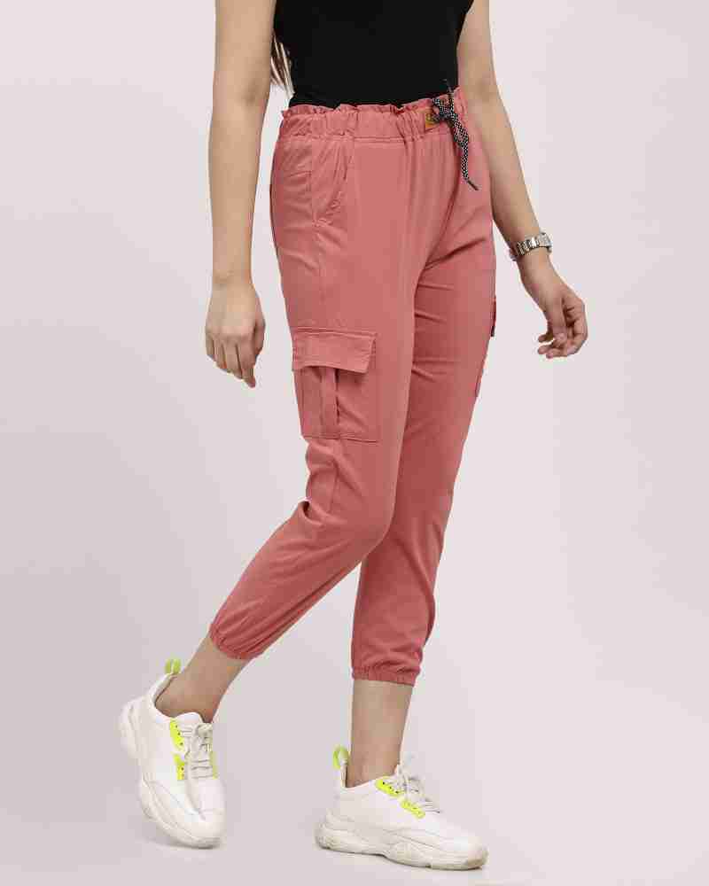 Roadster Women Peach-Coloured Joggers