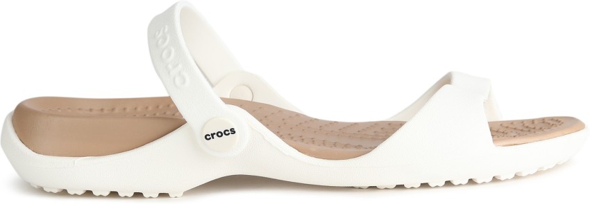 Fur sale white crocs