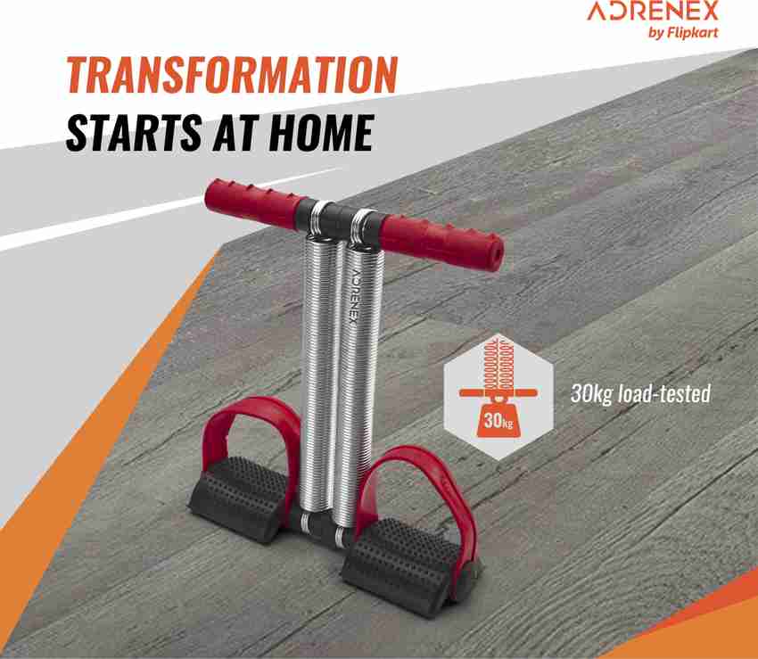 Adrenex by Flipkart DOUBLE STEEL SPRING TUMMY TRIMMER RED COLOR Ab Exerciser Buy Adrenex by Flipkart DOUBLE STEEL SPRING TUMMY TRIMMER RED COLOR Ab Exerciser Online at Best Prices in India
