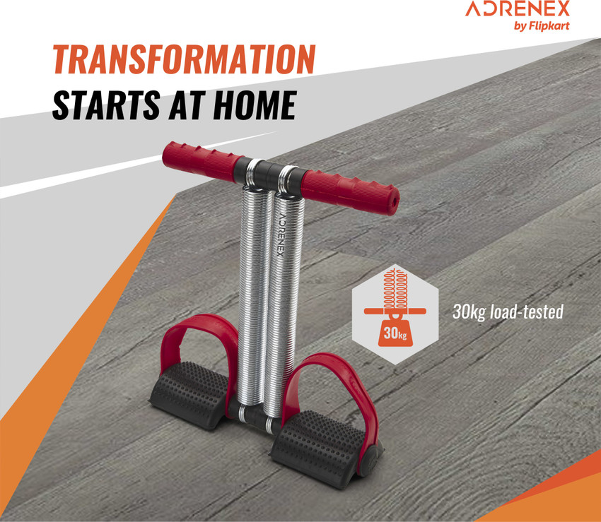 Adrenex by Flipkart DOUBLE STEEL SPRING TUMMY TRIMMER RED COLOR Ab Exerciser Buy Adrenex by Flipkart DOUBLE STEEL SPRING TUMMY TRIMMER RED COLOR Ab Exerciser Online at Best Prices in India
