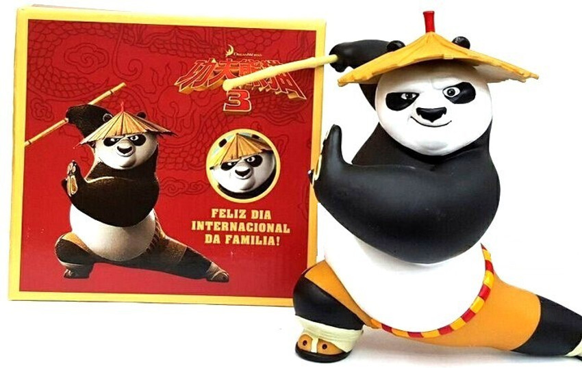 Trunkin Kung Fu Panda 3 Dragon Warrior Po Toy Action Figure Kung