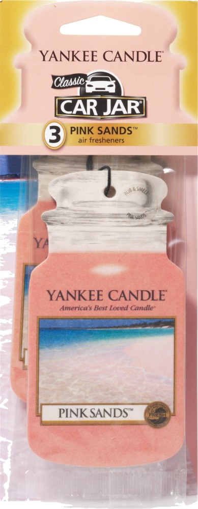 Yankee Candle YANKEE CANDLE CAR JAR AIR FRESHENER PINK SANDS