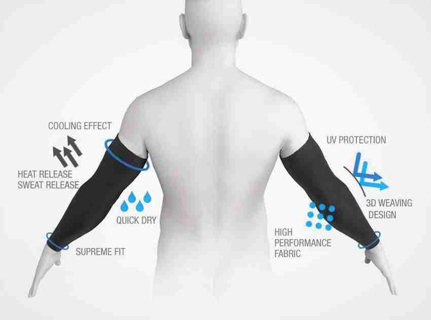 SPORTS SPIRIT Polyester Arm Sleeve For Men Women Price in India