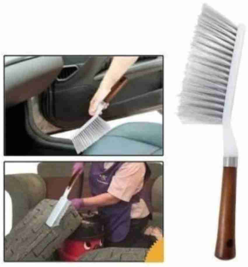 meubels Bristle and Wood Carpet and Upholstery Long Handle Dust