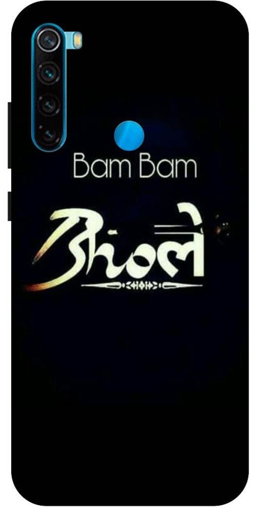 Snapcrowd Back Cover for Mi Redmi Note 8 Bam bam bole back cover