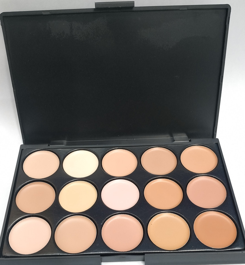 LOWPRICE 15 Color Cream Concealer Palette Concealer 01 Concealer