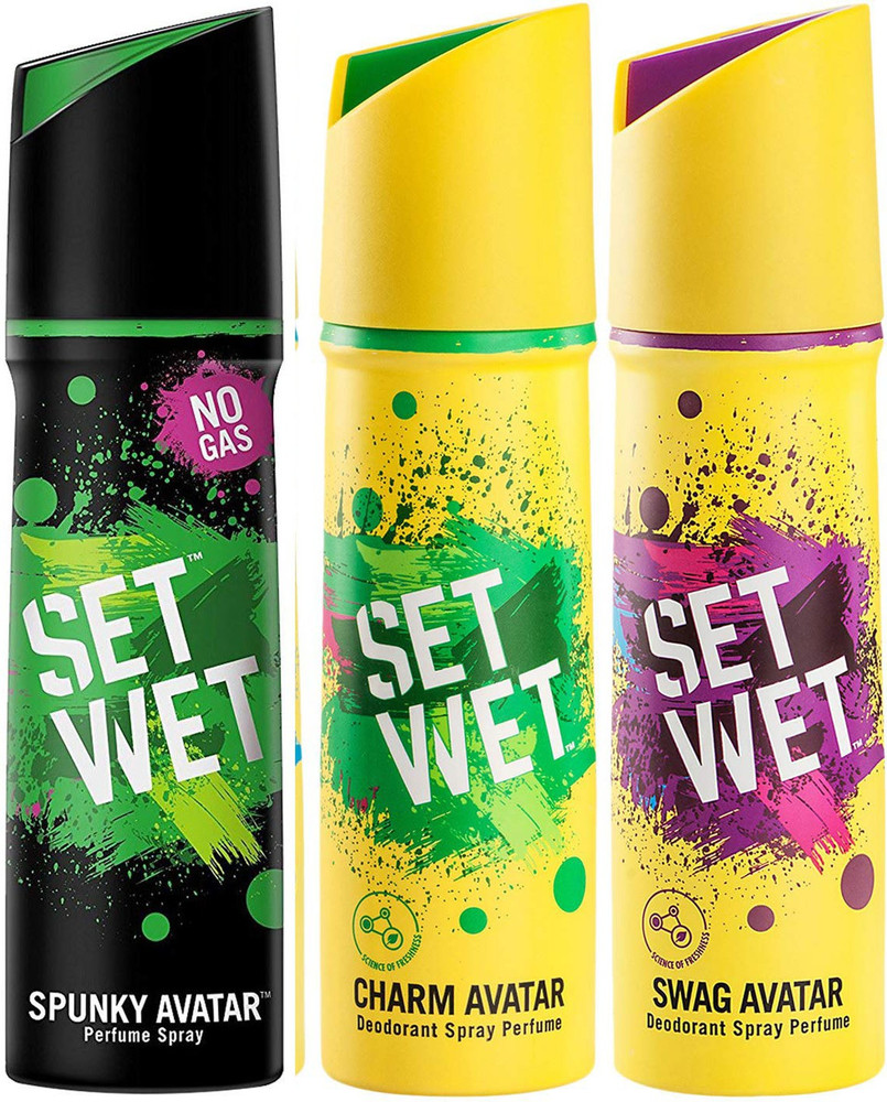 Set wet spunky online avatar perfume spray