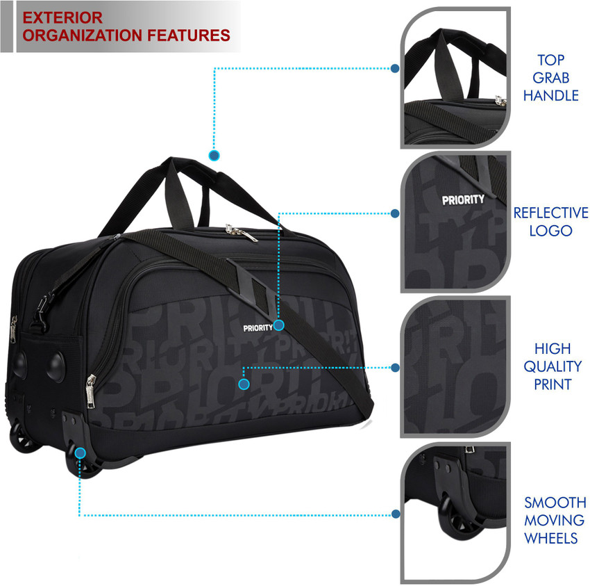 Priority travel sales bags online