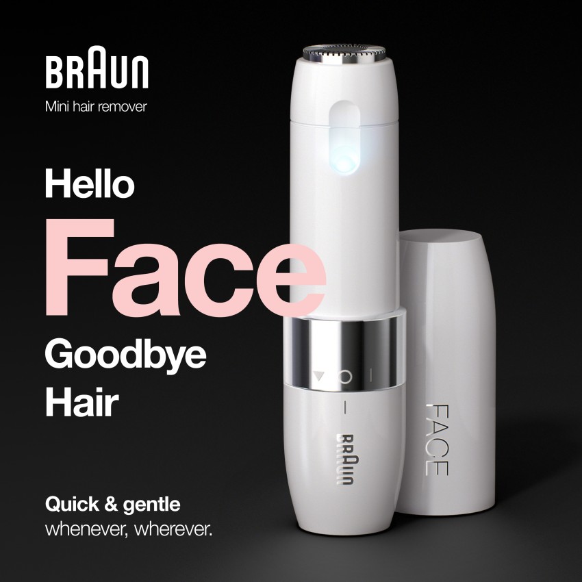 Braun Mini Facial Hair Remover Review and How to use it 