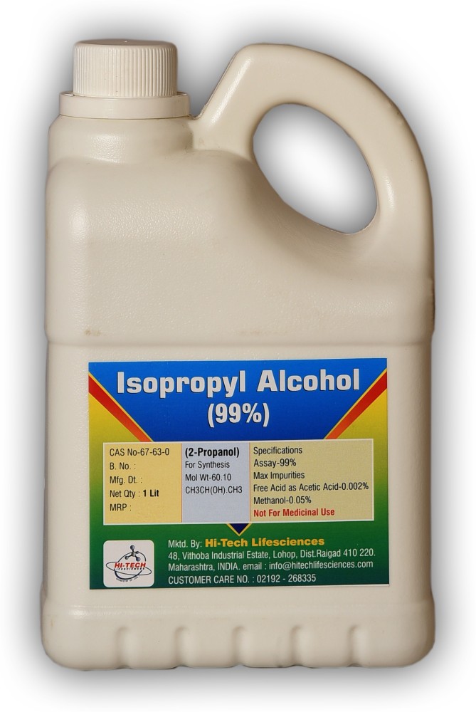 Alcohol Isopropílico al 99° Daryza x 650ml - DARYZA