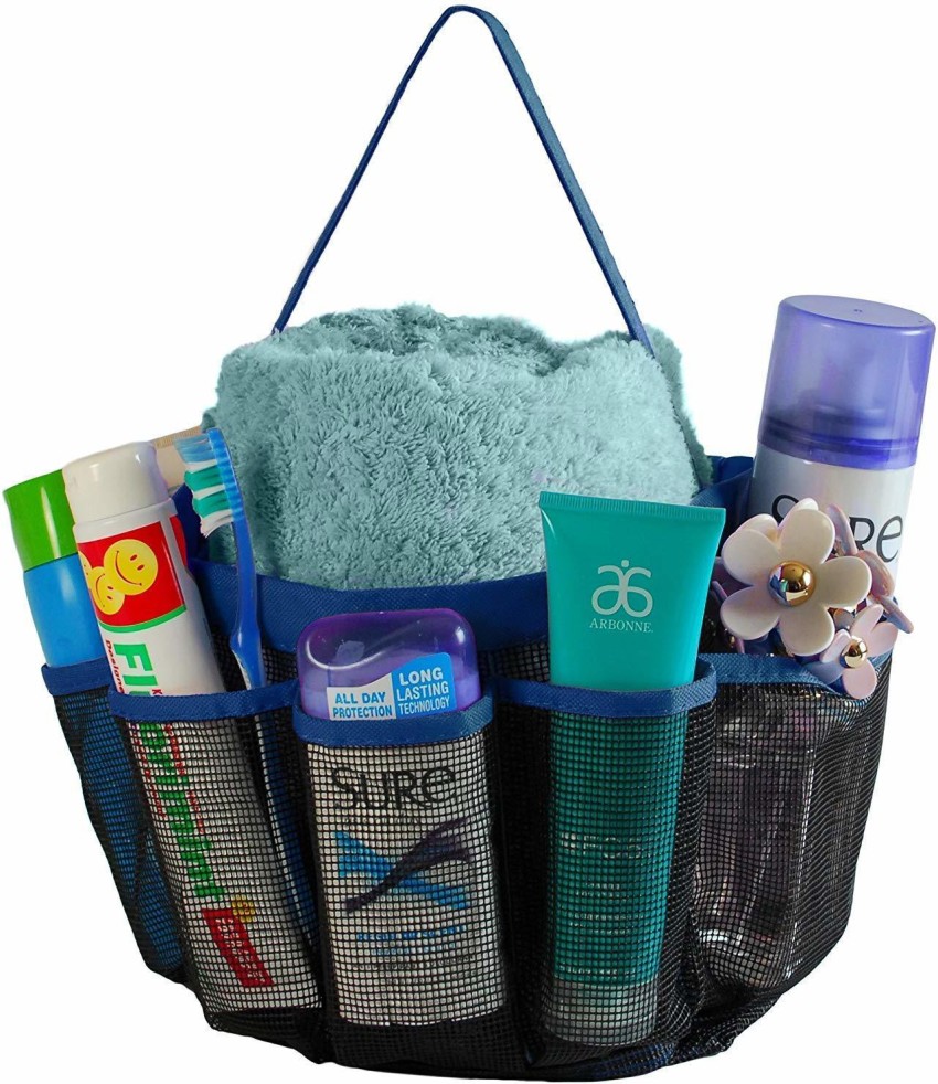 Mesh Shower Caddy Bag Organizer Storage Hanging Basket