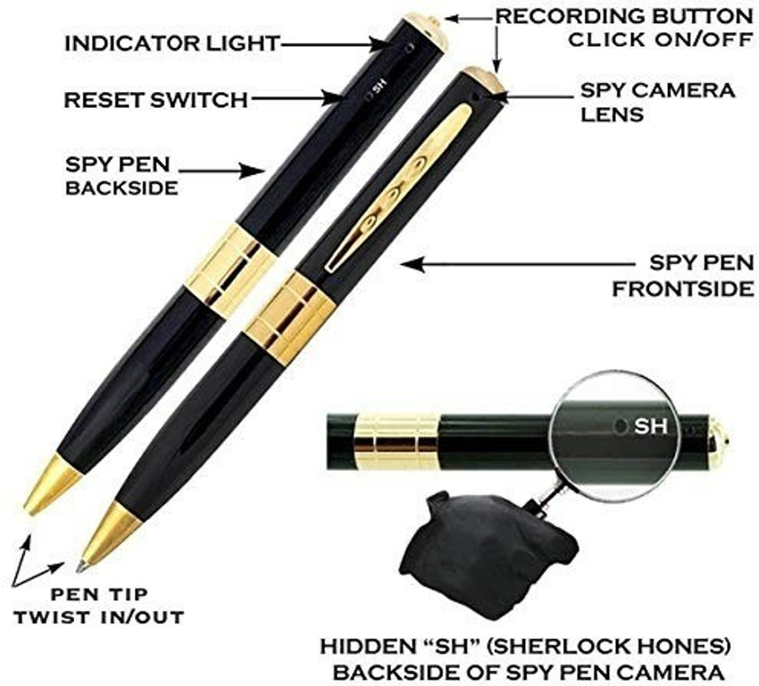 Video recording hotsell pen camera