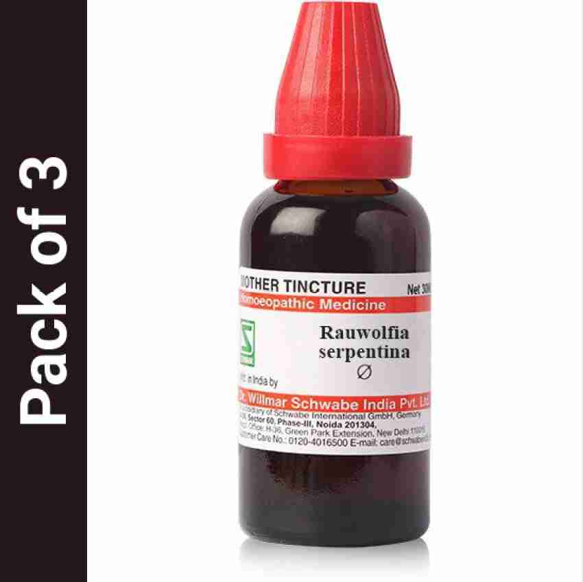 Dr.Willmar Schwabe India Rauwolfia Serpentina Mother Tincture