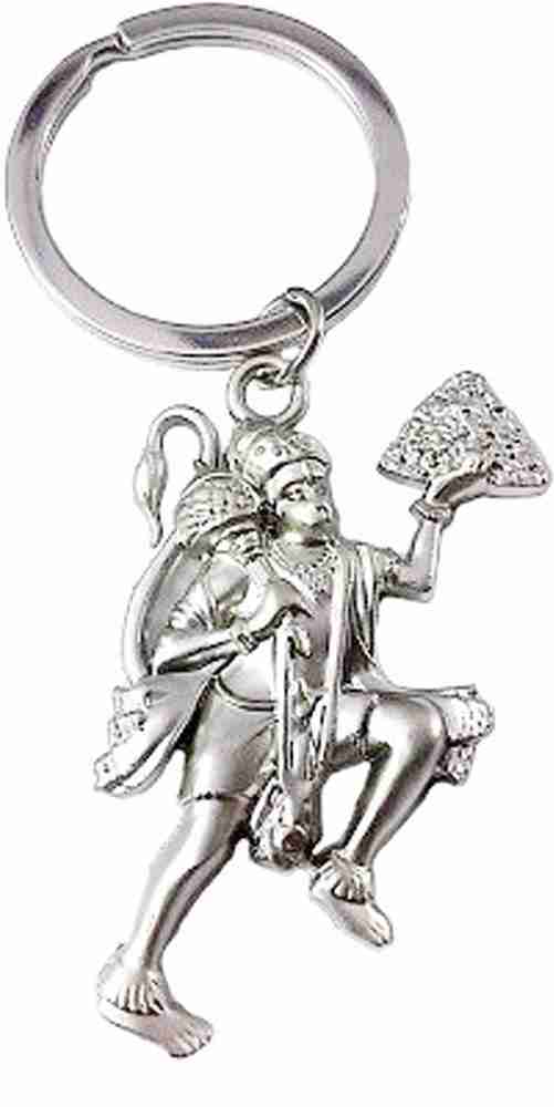 gtrp Hanuman Bajrangbali Metal Keychain Silver Color for Bike Car Key Chain Price in India Buy gtrp Hanuman Bajrangbali Metal Keychain Silver Color for Bike Car Key Chain online at Flipkart