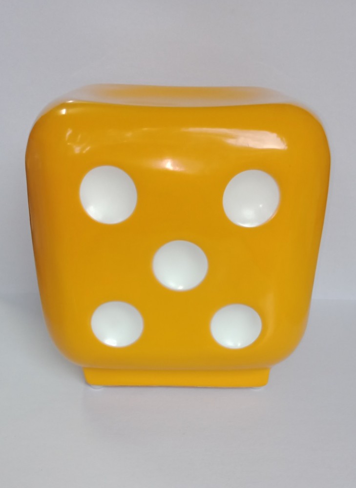 Plastic dice online stool